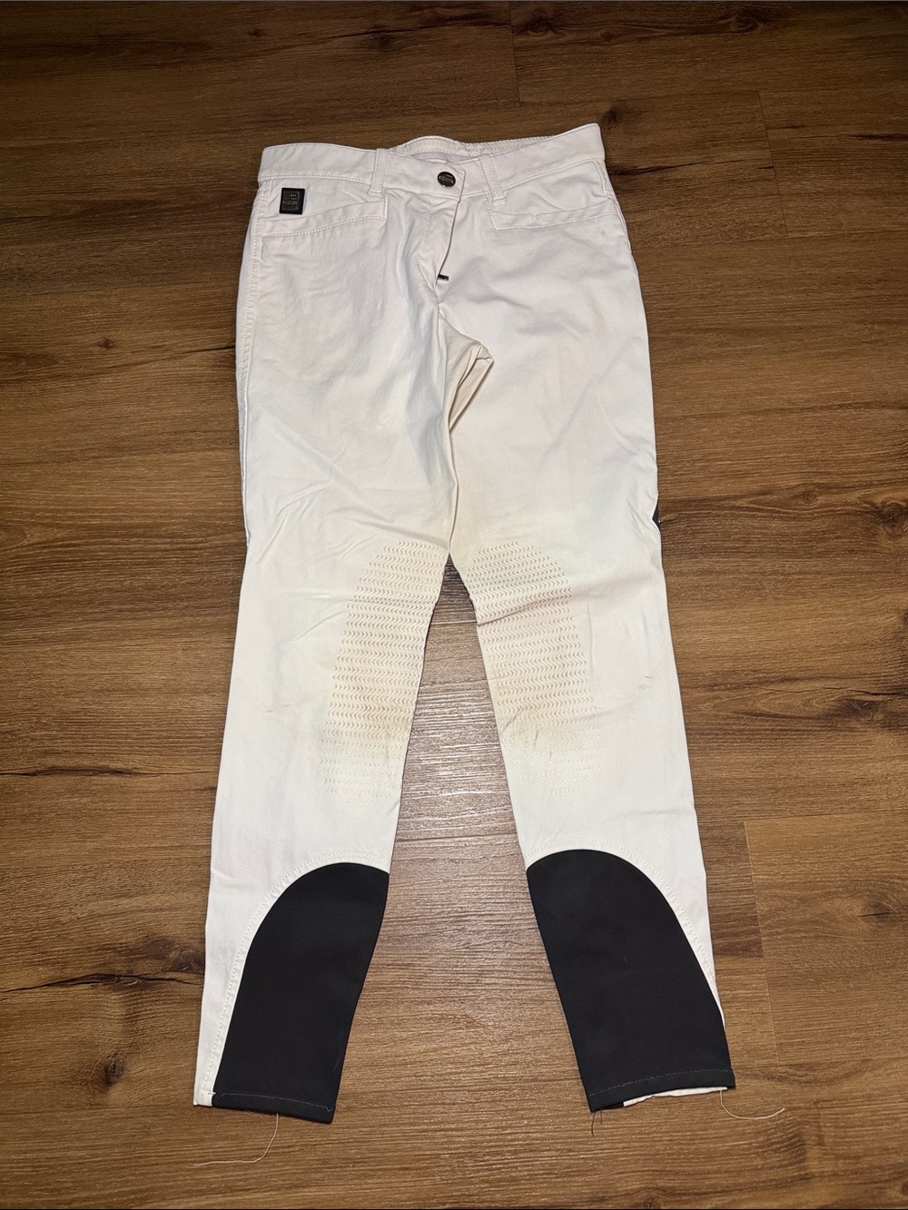 🐴 Equiline G-Zone Knee Patch Breeches White IT42/US26 🐴
